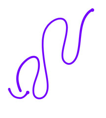 illustration of an background arrow line purple