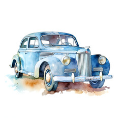 Rolls Royce Clipart, Luxury Car Rolls Watercolor Clipart