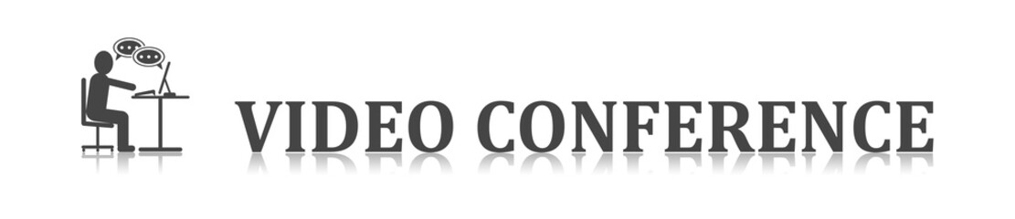 Fototapeta premium Concept of video conference