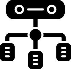 Fototapeta premium Load Balancer Vector Icon