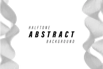Deurstickers Abstract dot hal tone background. Modern halftone texture wallpaper.  © Papilouz Studio