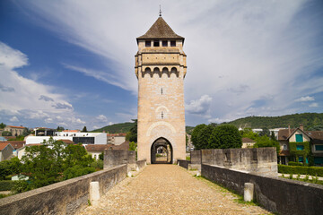Devil's Tower of Valandre Bridge in Cahors - 725431116