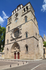 Fototapeta na wymiar Cahors Cathedral