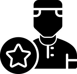 Five Star Review Vector Icon