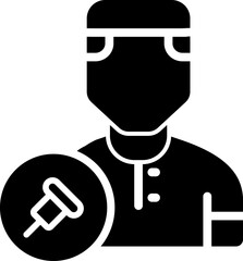 Office Pin Vector Icon