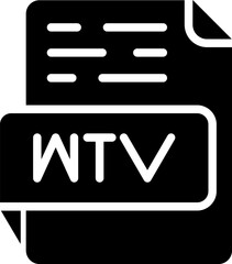 WTV Vector Icon