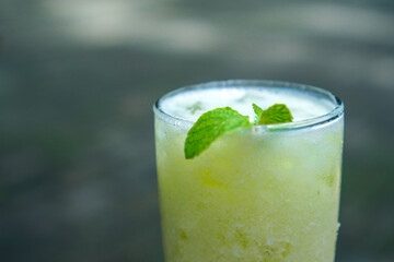 green melon juice fresh drink delicious drink tropical fruit