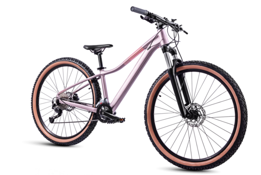 Bike bicycle isolated on white background, modern luxury mountain 