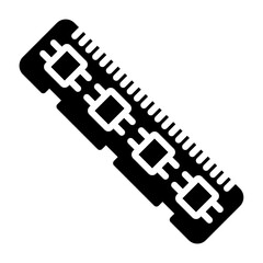 Fototapeta premium Ram Memory Vector Icon