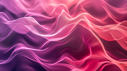 Obraz premium Pink and Purple Abstract Wavy Silk Texture Background