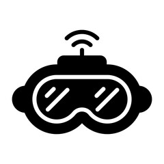 Vr Glasses Vector Icon