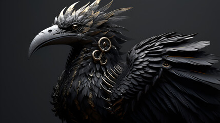 Beautiful Crow Bird Design Perfect for Your project or Desktop Wallpaper
