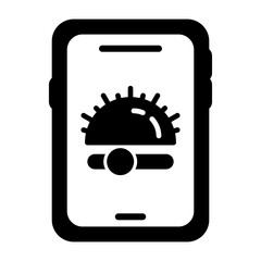 Smartphone Vector Icon © Graphic Nehar