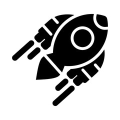 Spaceship Vector Icon