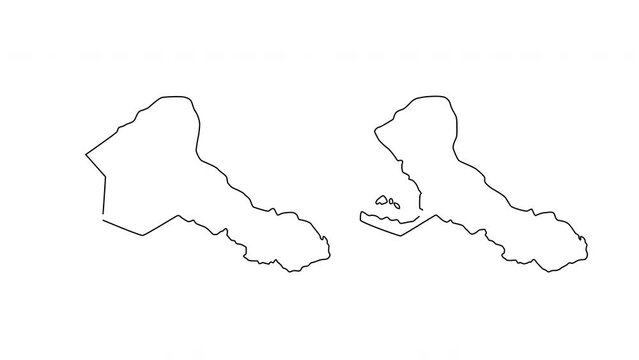 animated sketch map of San Carlos in the Philippines