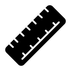 Ruler Vector Icon
