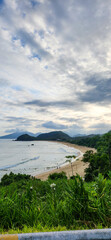 wonderful beach vita on the brazilian coast in ubatuba