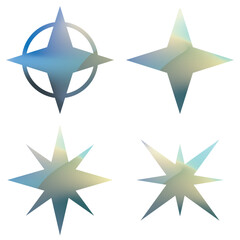 Obraz premium set of stars