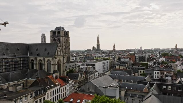 Beatiful Antwerp city 