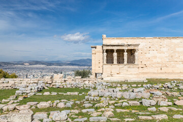 Obraz premium The Erechtheion: Ancient Greek Temple