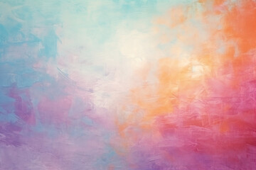 Fototapeta premium drawn a dry brush of paint background texture, colorful abstract background with paints on the wall, wallpaper on the wall, generative ai