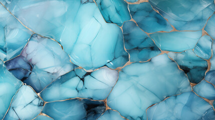 Abstract background with aquamarine effect texture