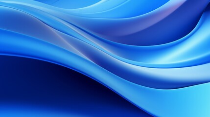 Obraz premium Mesmerizing blue waves: abstract background with elegant wavy lines - captivating oceanic design for creative projects