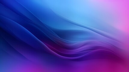 Blurred gradient of black, blue and purple colors, with noise effect abstract background. generative ai