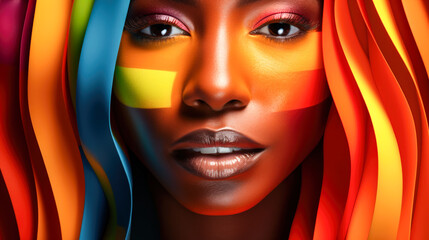 Inclusive Harmony: Celebrating Diversity with Women in Colorful Splendor
