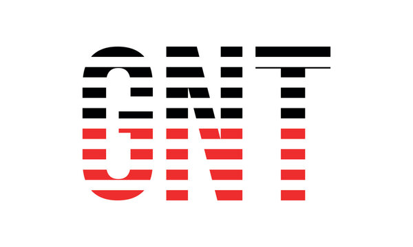 GNT three initial letter iconic line negative space minimal logo design vector template. monogram, abstract, wordmark, business, typography, minimalist, brand, company, flat, modern, unique, simple