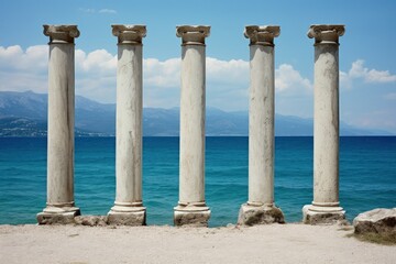 ruins of ancient greek temple