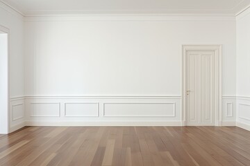 bright empty interior room with space for your ideas. 