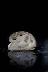 Gluten-free slice of rolls, airy and very light in consistency, homemade