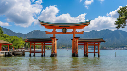 Fototapeta premium Japan Miyajima Gate