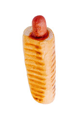 hot dog isolated on white background