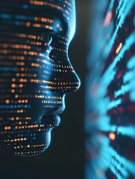 A simulation of code for an AI LLM that can intelligently respond to inquiries, a widespread application of current AI studies.