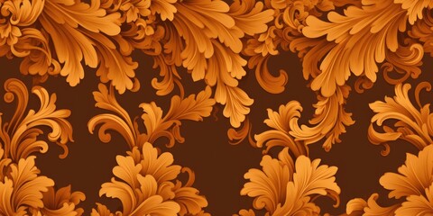 baroque wallpaper illustration for your background. 