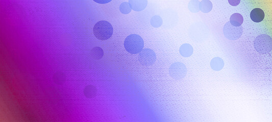 Purple widescreen bokeh background. Simple design backdrop for banners, posters, and various design works