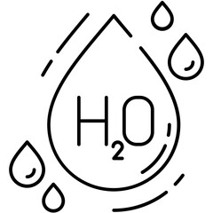 Water formula H2O: H2O, Water, Hydrogen, Oxygen, Molecule, Chemical formula, Compound, Solvent, Polar, Covalent bond, Structure, Properties, Density, States of matter, Liquid, Ice, Steam, Hydrogen bon - obrazy, fototapety, plakaty