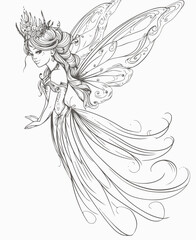 illustration of an angel