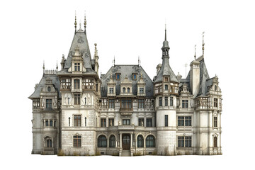 old Germany style castle mansion png