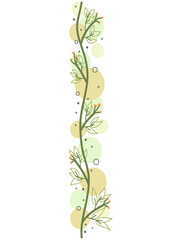 Flower frame, Green Frame, Leaf Frame 