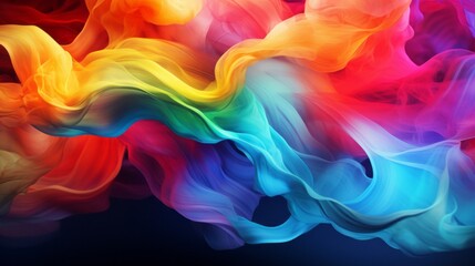 Vibrant abstract desktop wallpaper in stunning colors