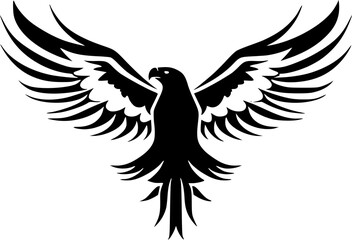 Eagle - High Quality Vector Logo - Vector illustration ideal for T-shirt graphic