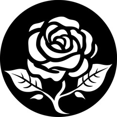 Flower - High Quality Vector Logo - Vector illustration ideal for T-shirt graphic