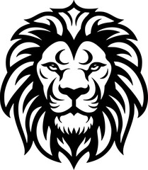 Lion | Minimalist and Simple Silhouette - Vector illustration