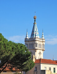 Obraz premium Fantastic tower of a medieval palace