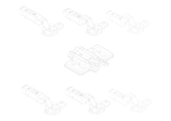 hinge furniture, straight hinge, half hinge, full hinge, 