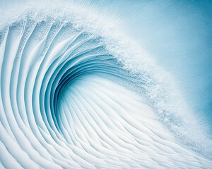 Obraz premium Abstract watercolor wave ocean for textures. Fresh, cheerful and relaxing summer concept. Positive and healthy tones to background or wallpaper.