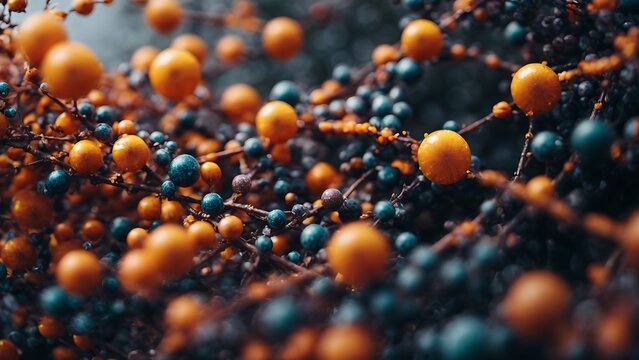 discover the endless possibilities of molecular structures. From geometric shapes to organic forms, our images will captivate and inspire."


